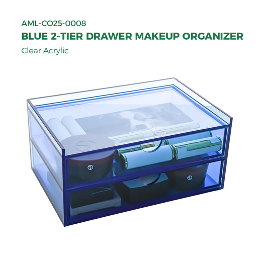 Clear Acrylic Drawer Makeup Organizer