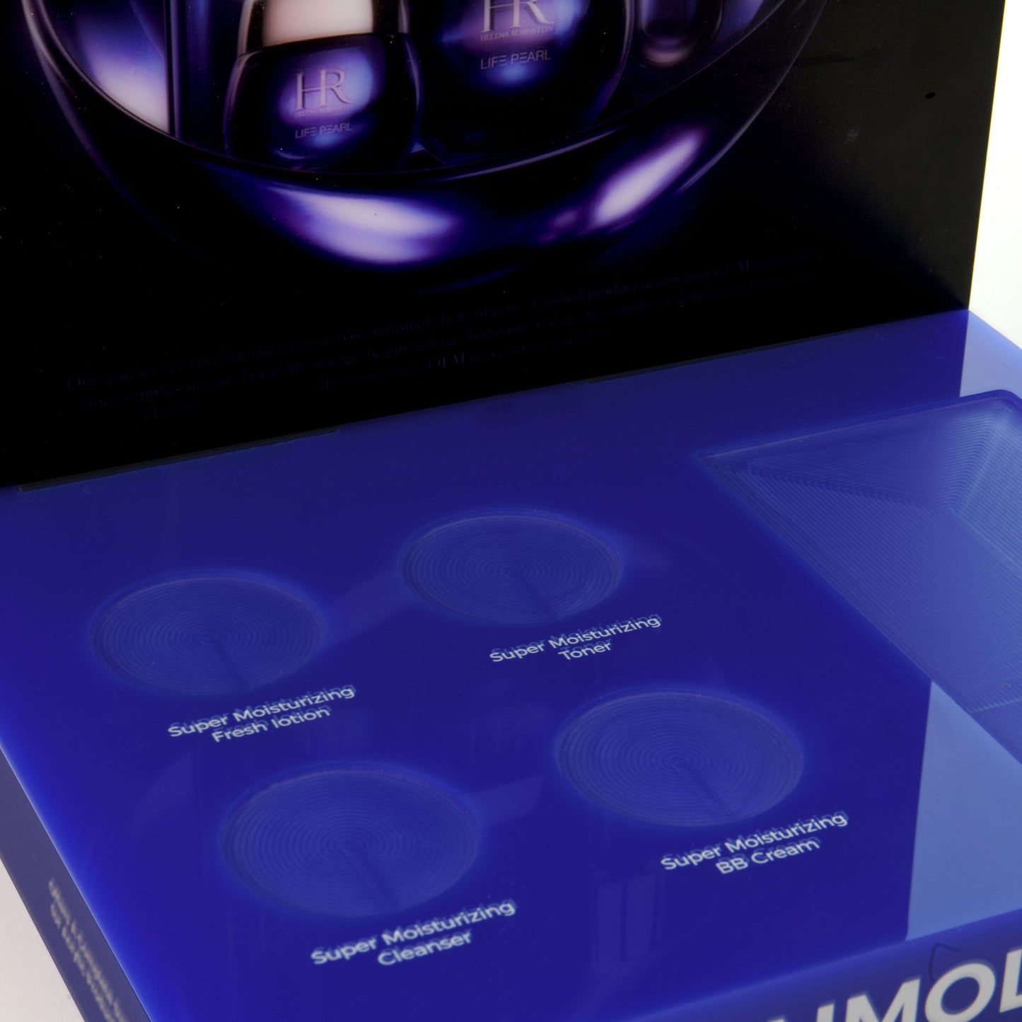 Clear Acrylic 5-HoleMakeup Display Box