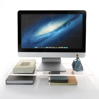 AIMOLLY transparent acrylic book display rack, book organizing rack, used for new book release, display of magazines, books,CDs, etc.(Model AML-021/022)