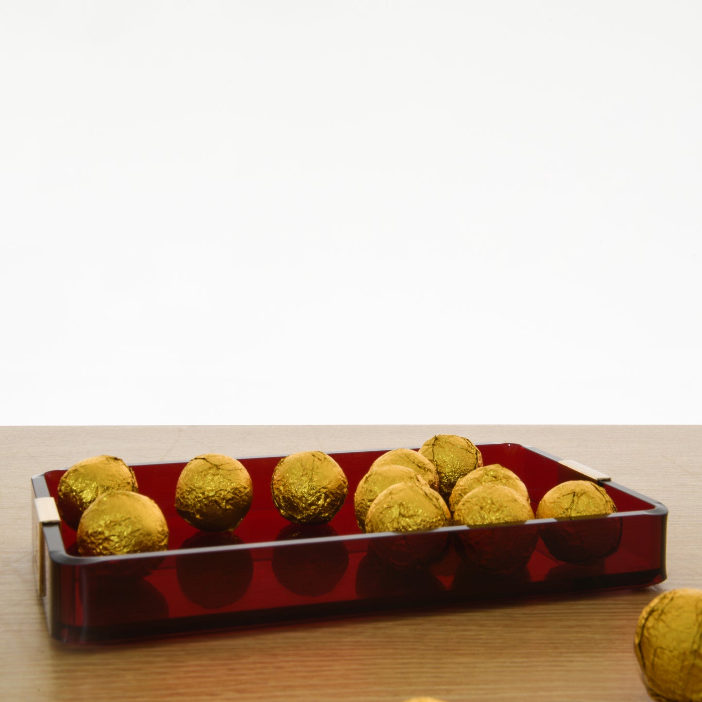 AIMOLLY acrylic storage tray washstand cup holder is suitable for storage trays for cosmetics, stationery, jewelry display, etc.(Model AML-030/031)