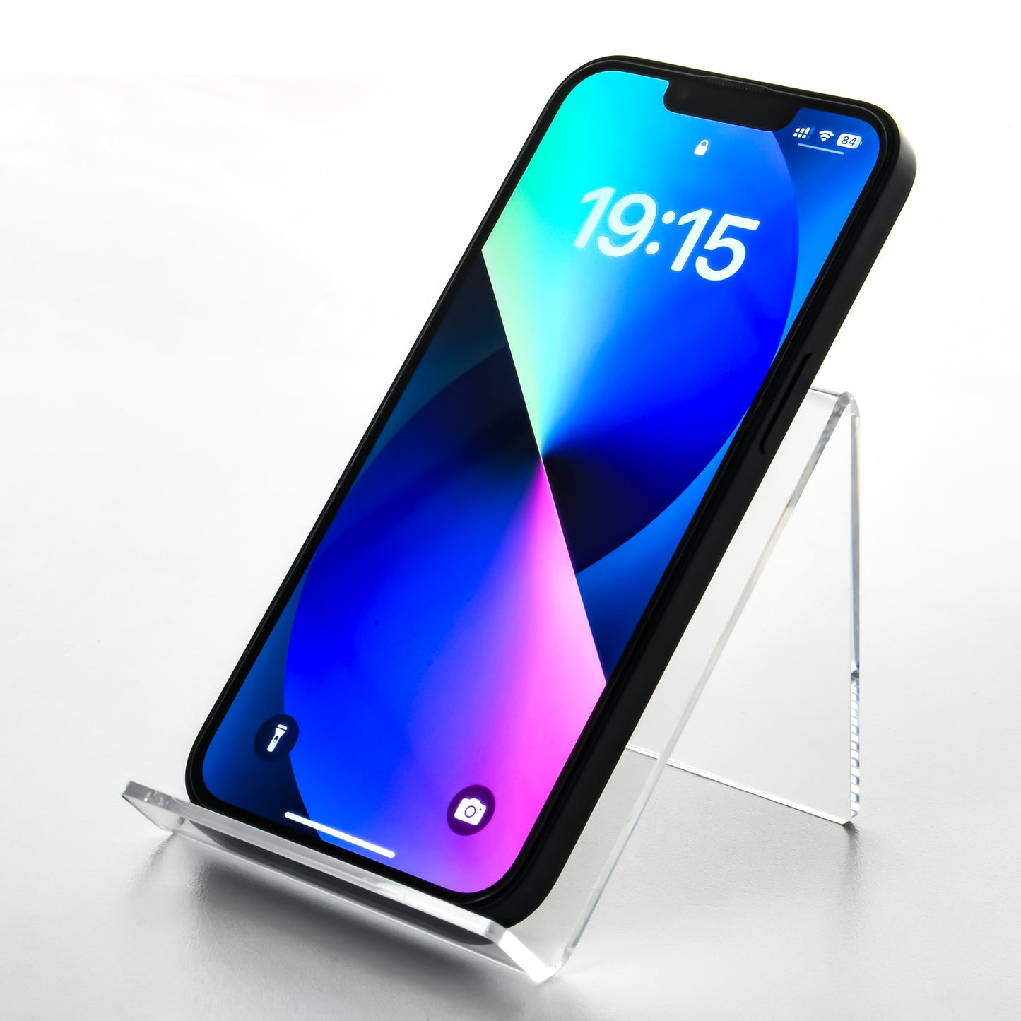 AIMOLLY Highly transparent acrylic desktop mobile phone holder acrylic mobile phone holder display bracket high back mobile phone holder.(Model AML-038/039/040)