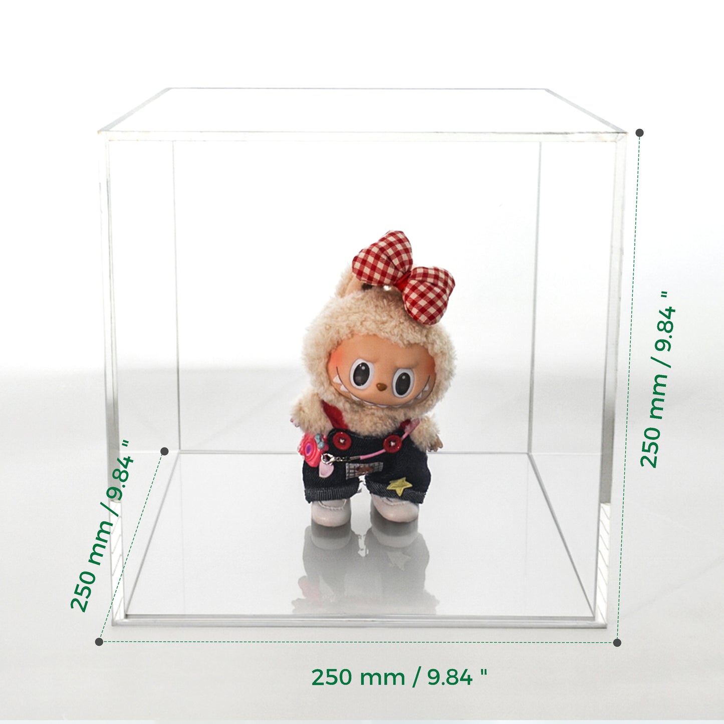 AIMOLLY highly transparent acrylic figurines, clay, dolls, figurines, building blocks, basketballs and other dust covers/storage boxes/display boxes.(Model AML-047/048)