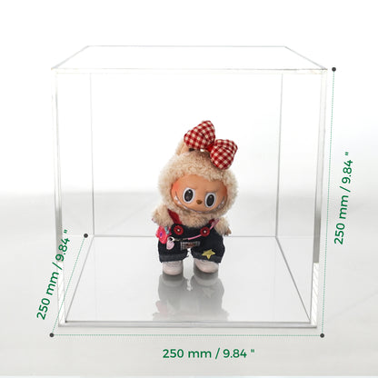 AIMOLLY highly transparent acrylic figurines, clay, dolls, figurines, building blocks, basketballs and other dust covers/storage boxes/display boxes.(Model AML-047/048)