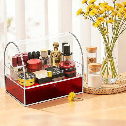 Clear Acrylic Corner Storage Box