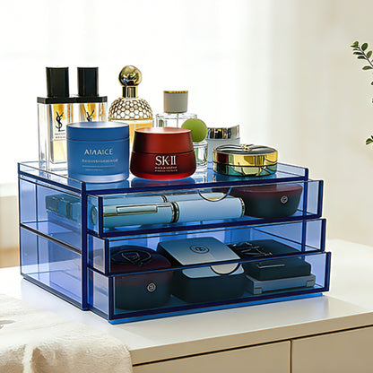 Clear Acrylic Drawer Makeup Organizer