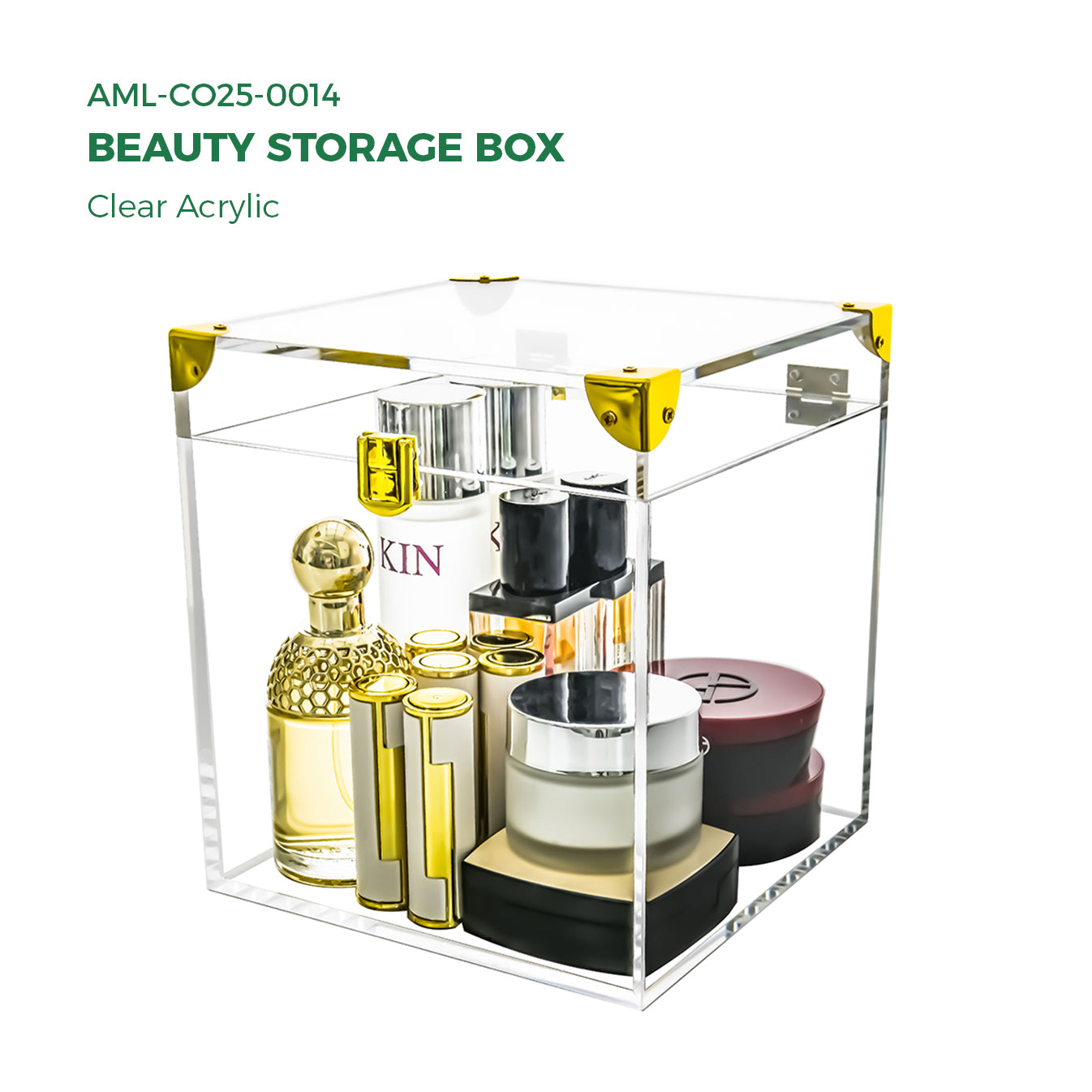 Clear Acrylic Elevated Dog/Cat Feeder