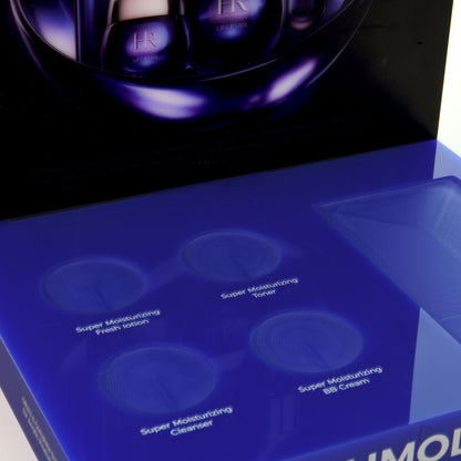 Clear Acrylic  5-HoleMakeup Display Box