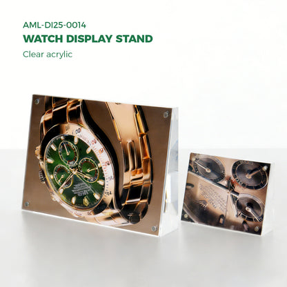 Clear Acrylic Watch Display Stand, (30mmT)