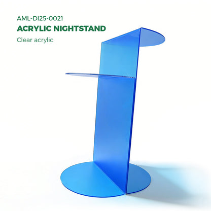 Clear Acrylic round table（2-tier）