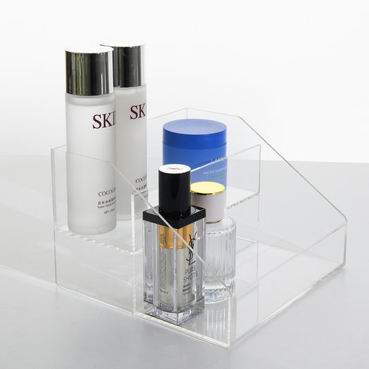 Clear Acrylic Trapezoidal storage box