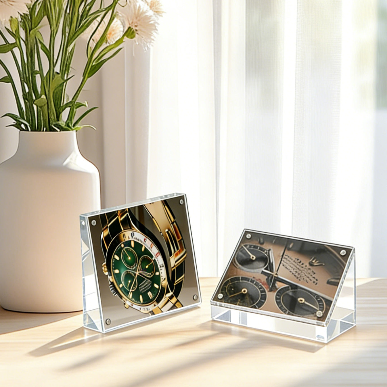 Clear Acrylic Watch Display Stand, (30mmT)