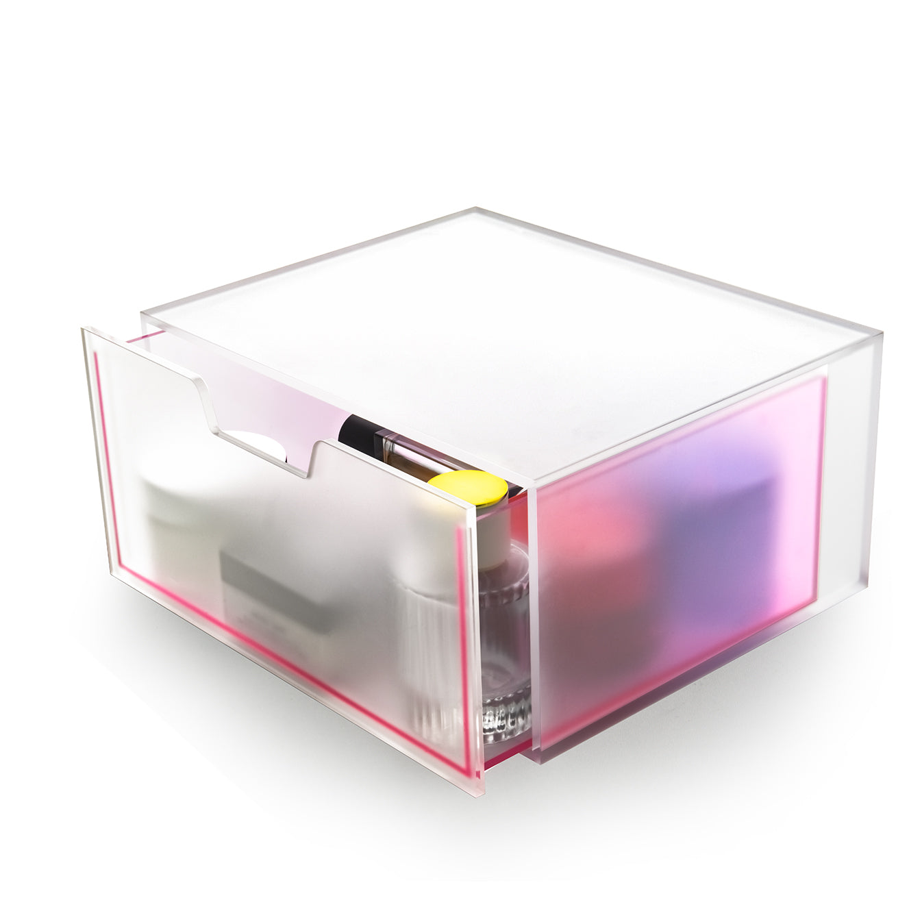 Clear Acrylic Drawer Makeup Organizer