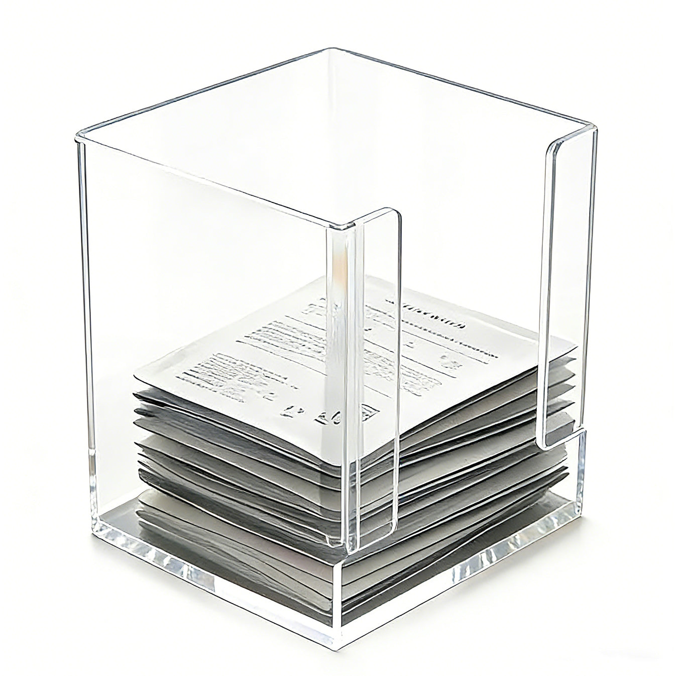 Clear Acrylic Face Mask Organizer