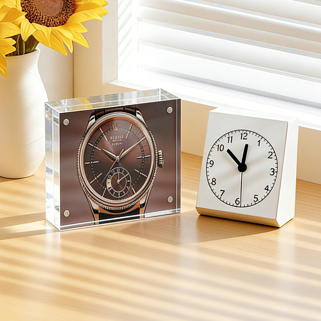 Clear Acrylic Desktop Photo Frame