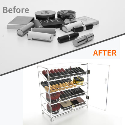 Clear Acrylic Makeup Organizer