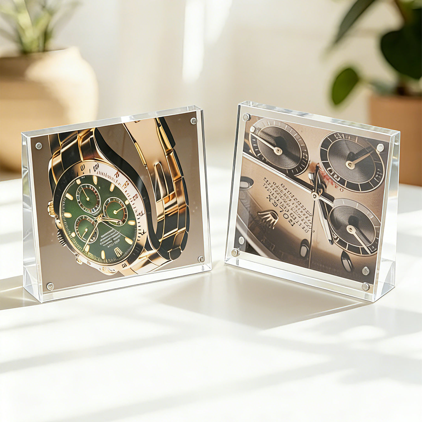 Clear Acrylic Watch Display Stand, (30mmT)