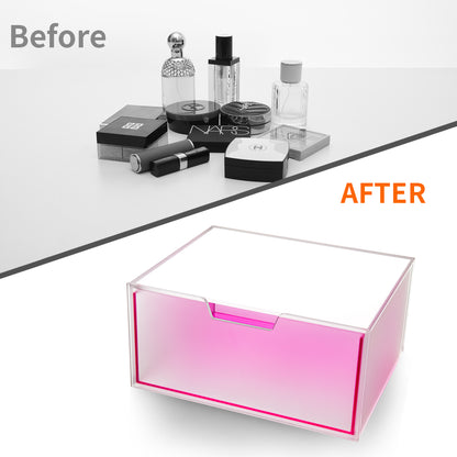 Clear Acrylic Drawer Makeup Organizer