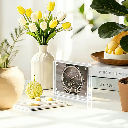 Clear Acrylic Desktop Photo Frame