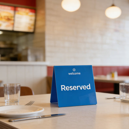 Acrylic Table Tent Cards | Durable & Waterproof