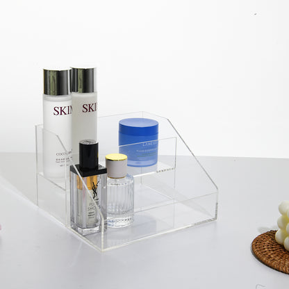 Clear Acrylic Trapezoidal storage box
