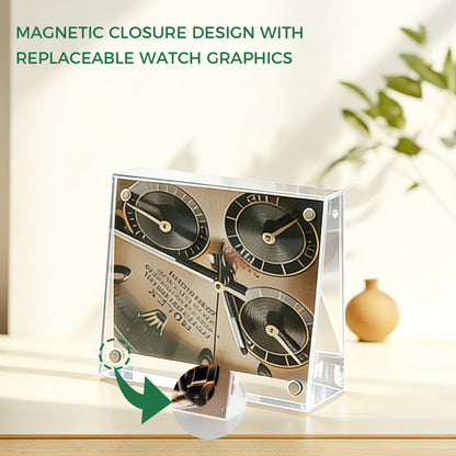 Clear Acrylic Watch Display Stand, (30mmT)