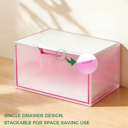 Clear Acrylic Drawer Makeup Organizer