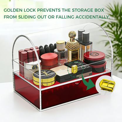 Clear Acrylic Corner Storage Box