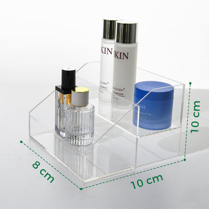 Clear Acrylic Trapezoidal storage box