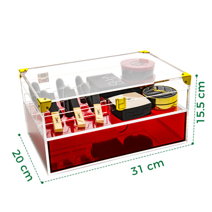 Clear Acrylic Corner Storage Box