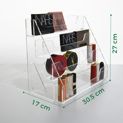 Clear Acrylic  Trapezoidal storage box