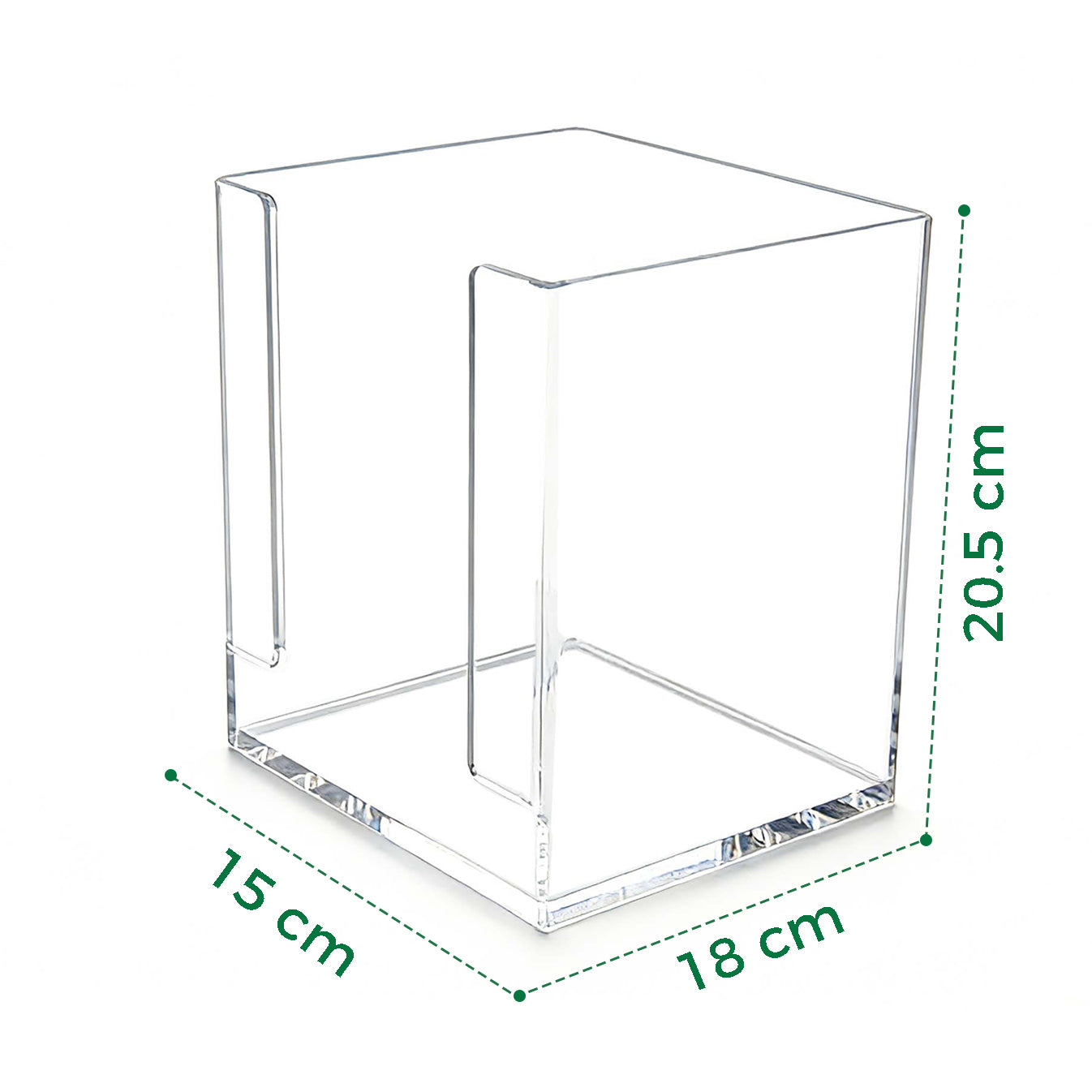 Clear Acrylic Face Mask Organizer