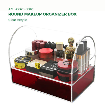 Clear Acrylic Corner Storage Box