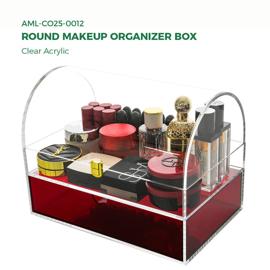 Clear Acrylic Corner Storage Box