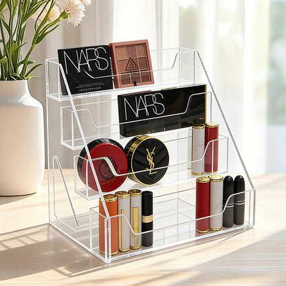 Clear Acrylic  Trapezoidal storage box