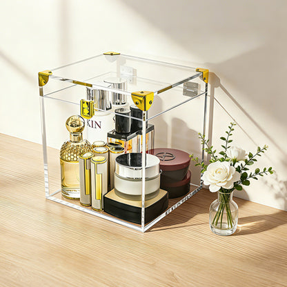 Clear Acrylic Elevated Dog/Cat Feeder