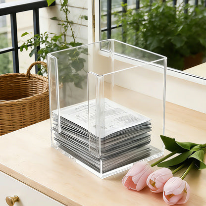 Clear Acrylic Face Mask Organizer