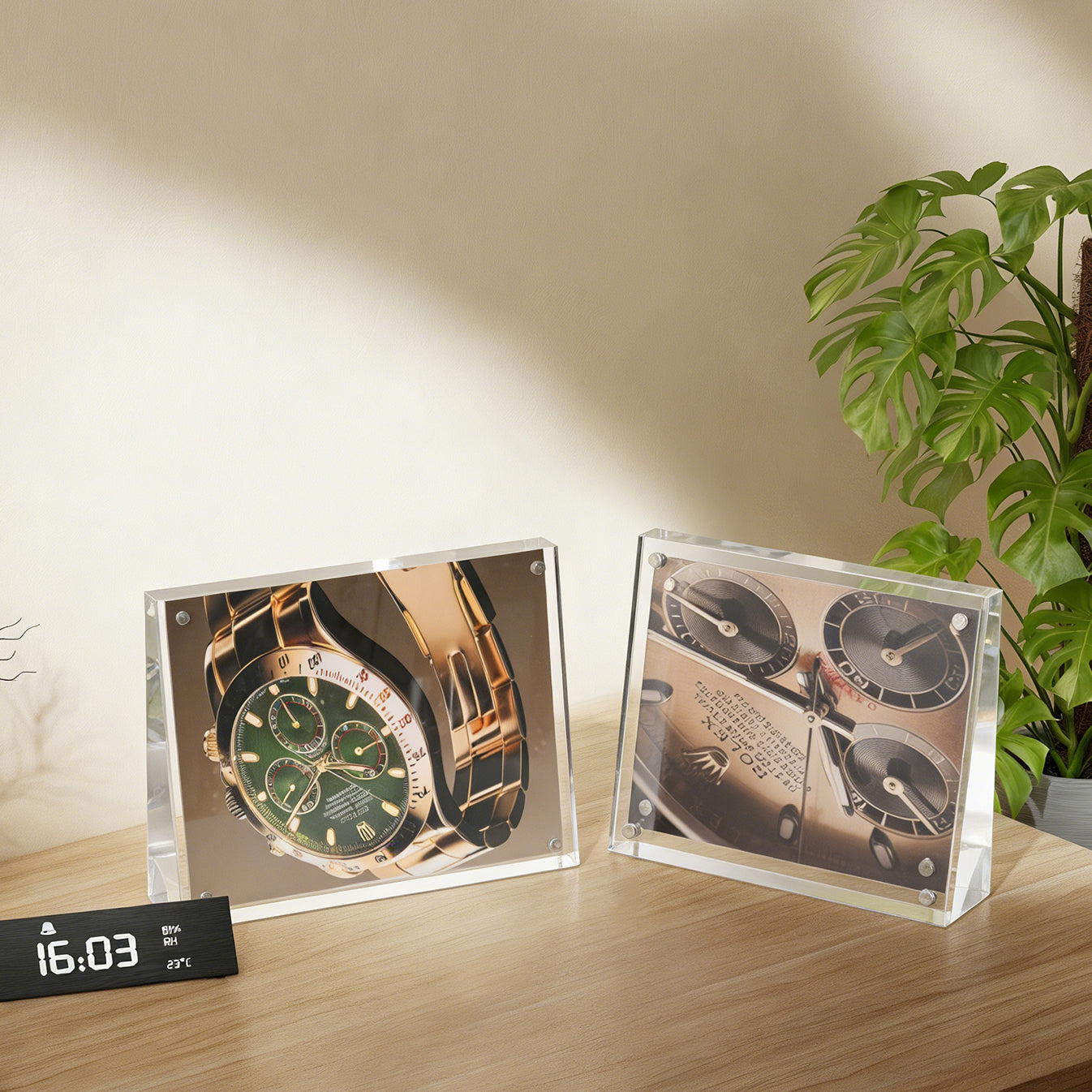 Clear Acrylic Watch Display Stand, (30mmT)