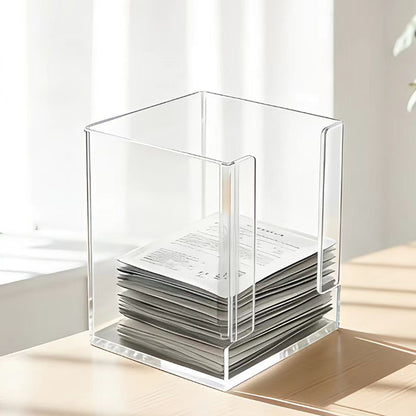 Clear Acrylic Face Mask Organizer