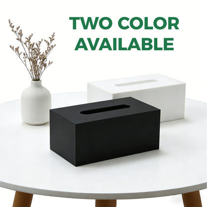 AIMOLLY High-Quality Acrylic Paper Towel Holder - Multi-functional Facial Towel Storage Box (Model: AML-HO25-0009-0010)