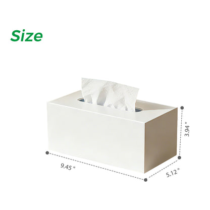 AIMOLLY High-Quality Acrylic Paper Towel Holder - Multi-functional Facial Towel Storage Box (Model: AML-HO25-0009-0010)